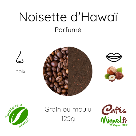 CAFE GRAIN NOISETTE 125G